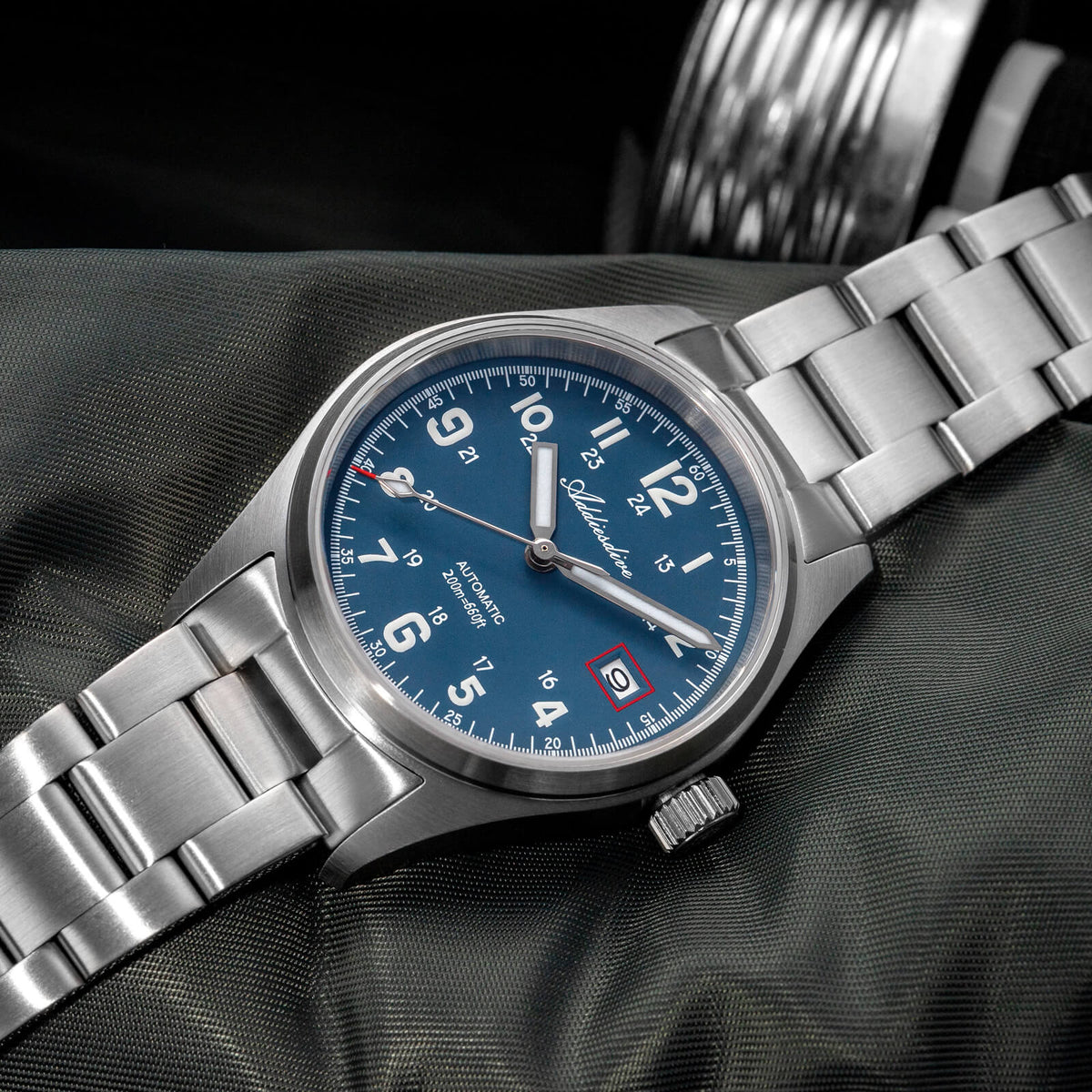 🔥SALDI D'AUTUNNO 🔥ADDIESDIVE 39mm Orologio Explore NH35 Automatico AD2070
