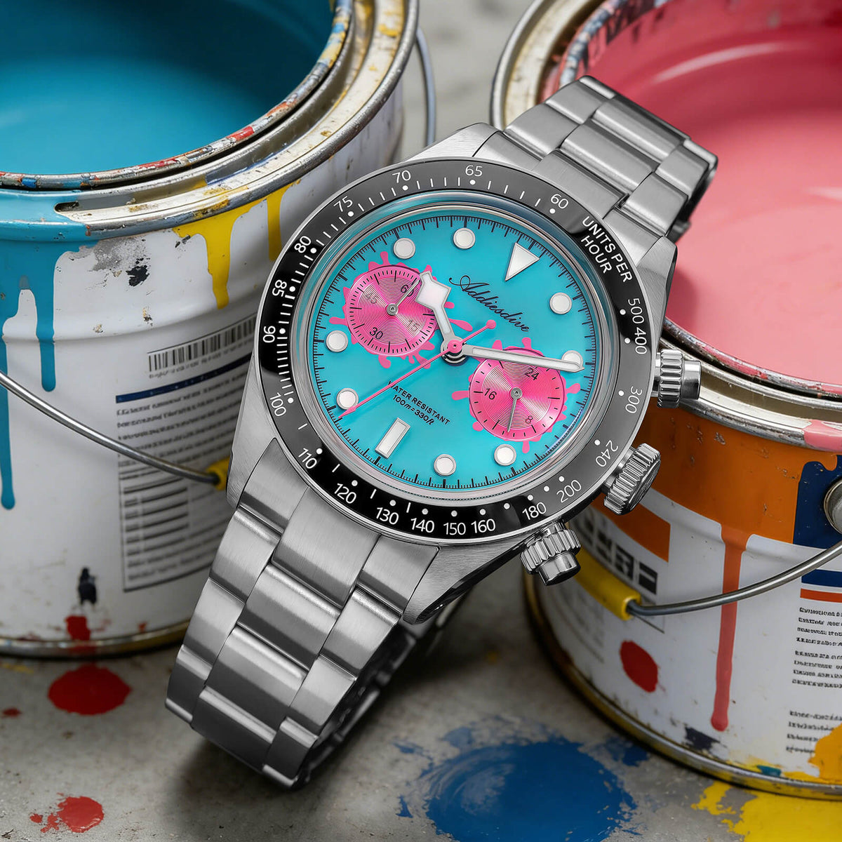 🔥SALDI D'AUTUNNO 🔥 Orologio cronografo ADDIESDIVE 40 mm VK64 AD2520