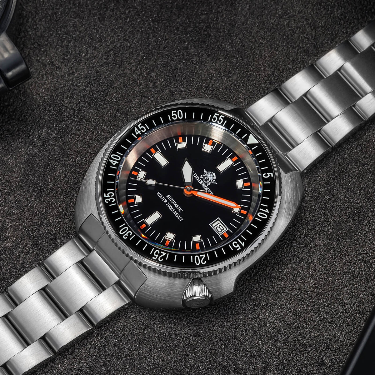 ★Saldi Anniversario★ADDIESDIVE Orologio Subacqueo Retro Captain Willard AD2081