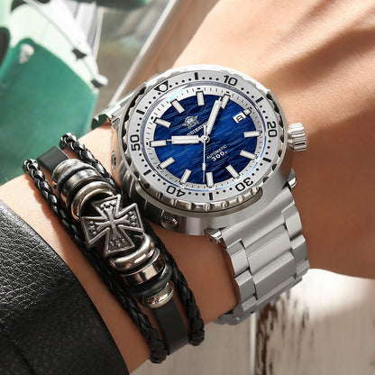 ★Speciale Capodanno★ Orologio automatico Addiesdive con cinturino in acciaio inossidabile, AD2098