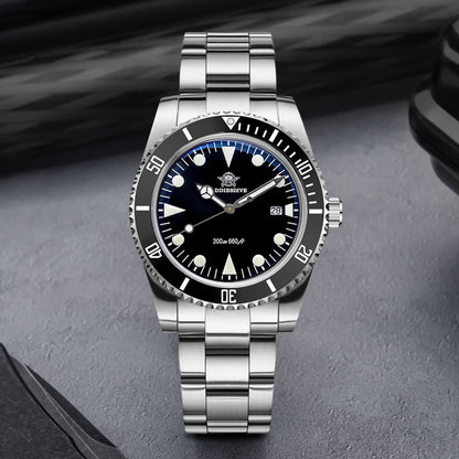🔥SALDI D'AUTUNNO 🔥 ADDIESDIVE Orologio al Quarzo da 39 mm con Lunetta Girevole Bidirezionale AD2068