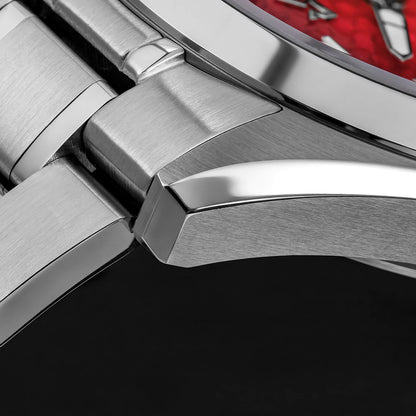 🔥SALDI D'AUTUNNO 🔥 Orologio automatico AddiesKIN K011 da 38 mm con quadrante a motivo "lingotto" e movimento 9015