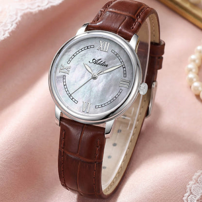 🔥SALDI D'AUTUNNO 🔥 Orologio da Donna di Lusso Addies 31mm in Acciaio Inossidabile al Quarzo AW25906