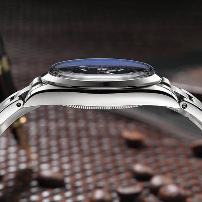 Orologio ADDIESDIVE 36mm AD2556 Automatico Stile Explorer con Movimento ST2130 e Vetro Zaffiro Bombato