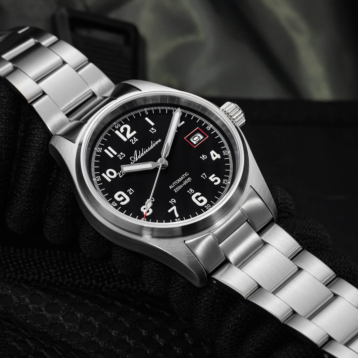 🔥SALDI D'AUTUNNO 🔥ADDIESDIVE 39mm Orologio Explore NH35 Automatico AD2070