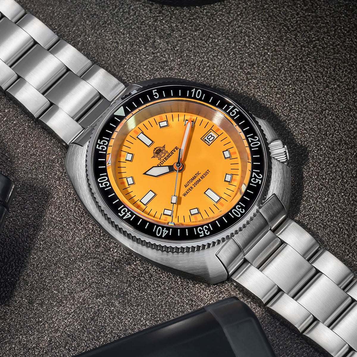 ★Saldi Anniversario★ADDIESDIVE Orologio Subacqueo Retro Captain Willard AD2081
