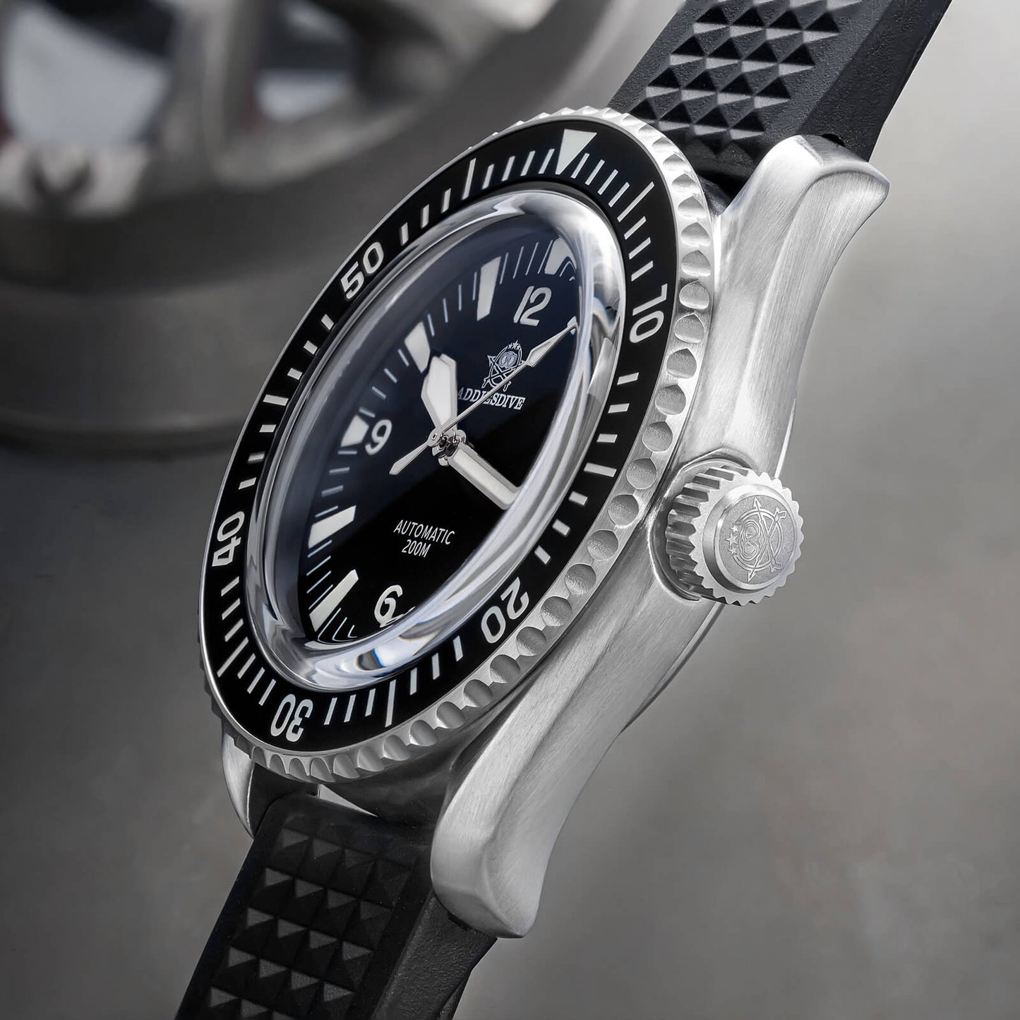 ADDIESDIVE Orologio Subacqueo Automatico Milsub AD2056