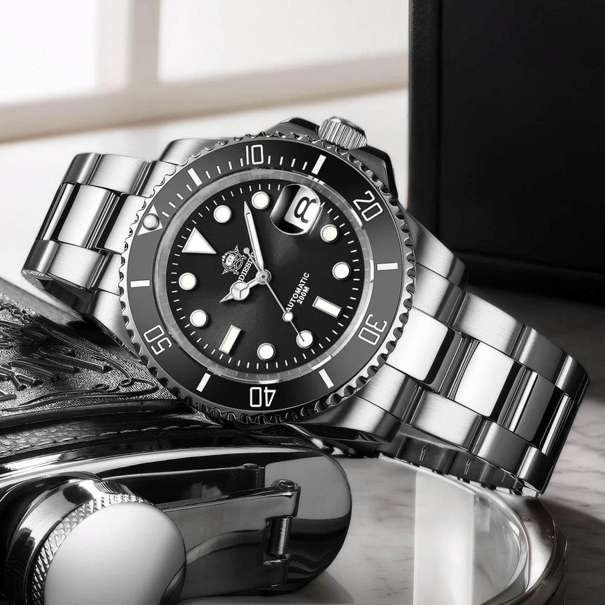 Orologio automatico ADDIESDIVE Sub, movimento Miyota 8215