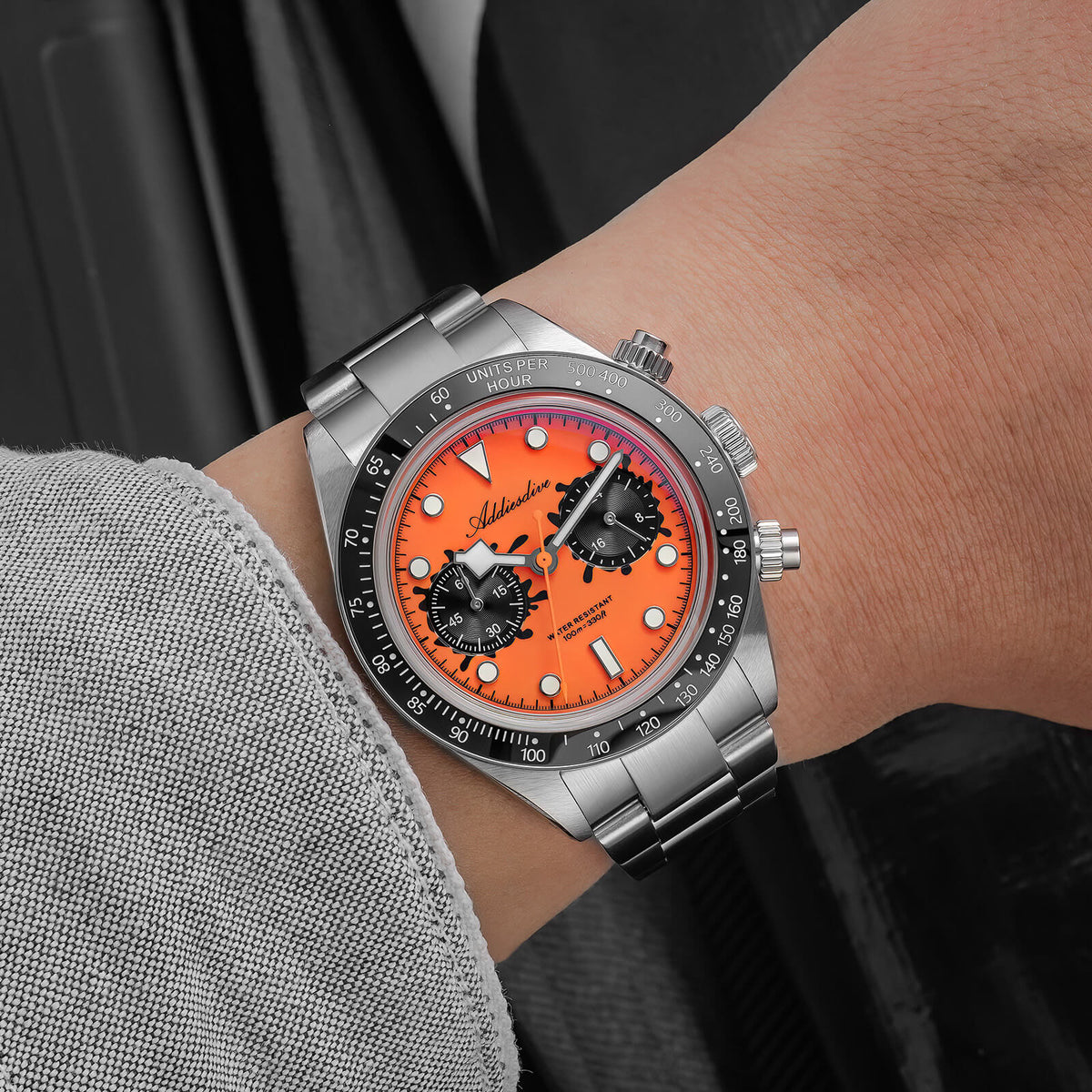 🔥SALDI D'AUTUNNO 🔥 Orologio cronografo ADDIESDIVE 40 mm VK64 AD2520