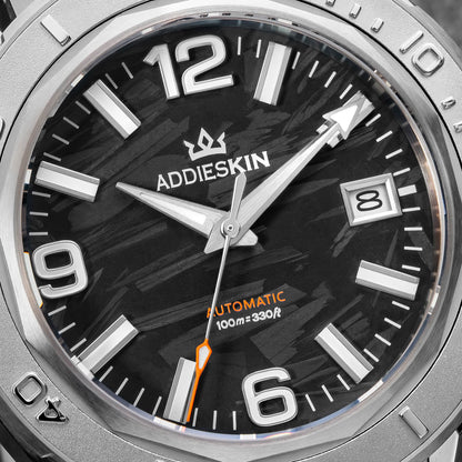 Orologio da uomo automatico AddiesKIN K007 “Carbon Luxe” con movimento 9015