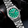 Orologio da uomo AddiesKIN K008 con quadrante in madreperla da 39 mm e movimento Miyota 9015.