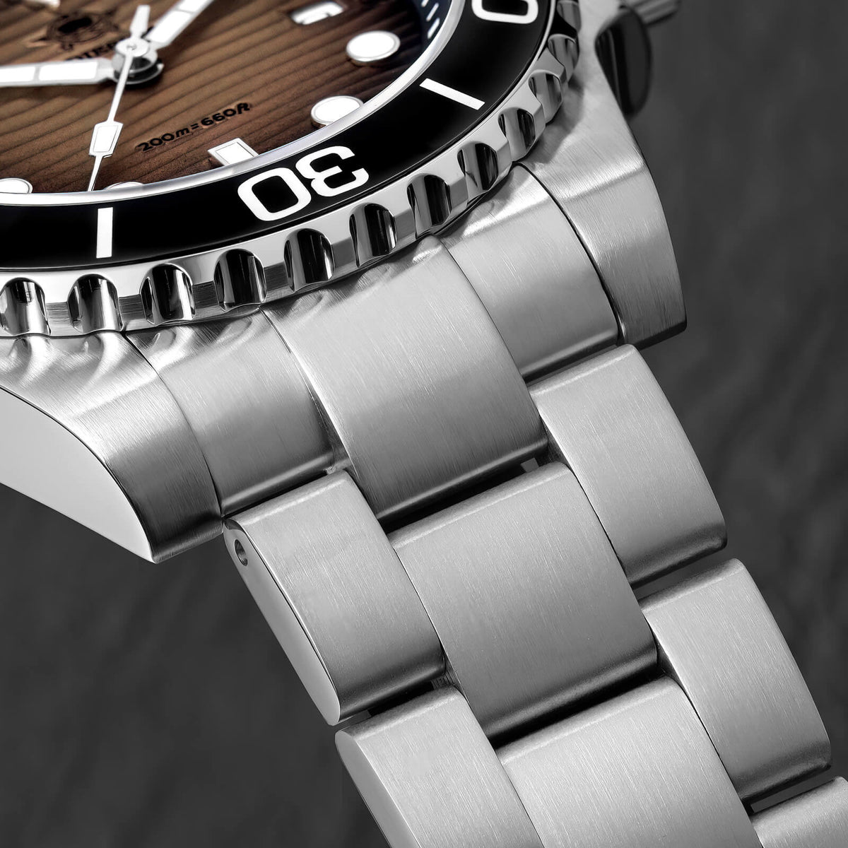 🔥SALDI D'AUTUNNO 🔥Orologio subacqueo al quarzo Addiesdive da 41 mm con quadrante a trama "deserto" AD2537