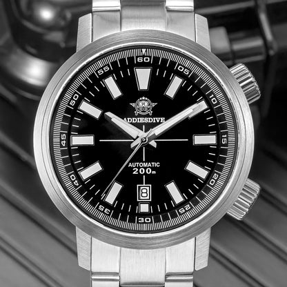 ★Magazzino italiano★Addiesdive Dual Crown Captain Willard 6105 Homage AD2093