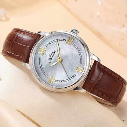 🔥SALDI D'AUTUNNO 🔥 Orologio da Donna di Lusso Addies 31mm in Acciaio Inossidabile al Quarzo AW25906