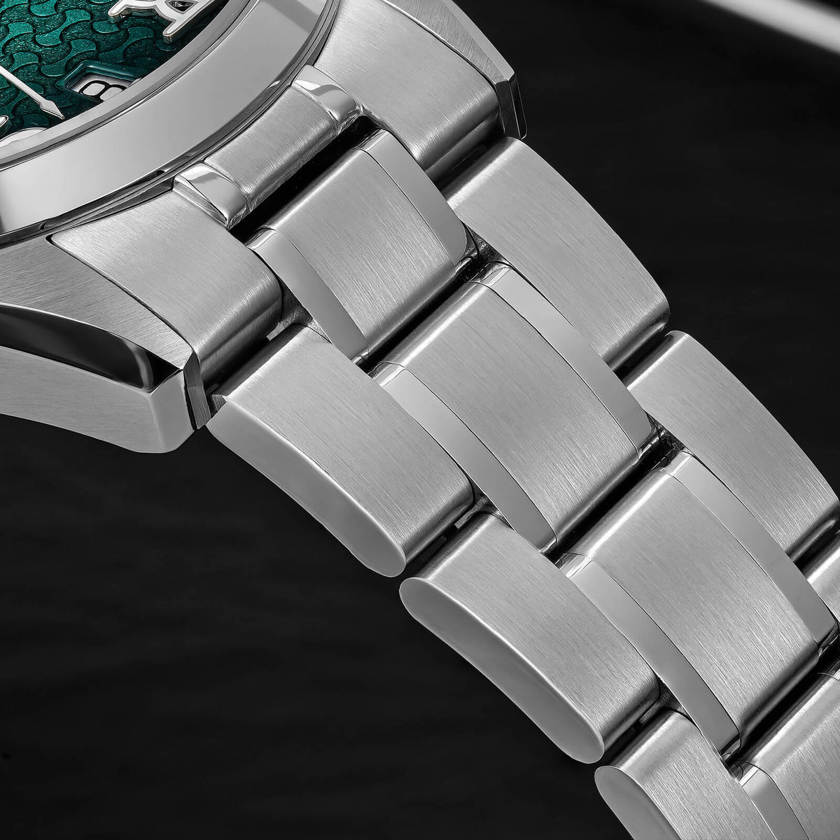 🔥SALDI D'AUTUNNO 🔥 Orologio automatico AddiesKIN K011 da 38 mm con quadrante a motivo "lingotto" e movimento 9015