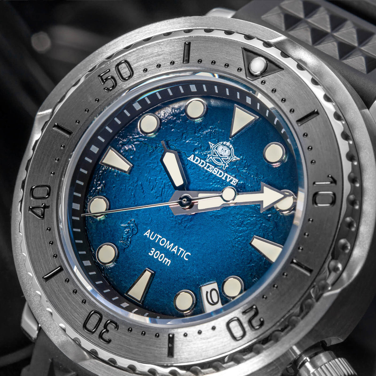 ADDIESDIVE® Orologio Subacqueo Automatico Tuna 300M AD2049