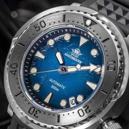 ADDIESDIVE® Orologio Subacqueo Automatico Tuna 300M AD2049