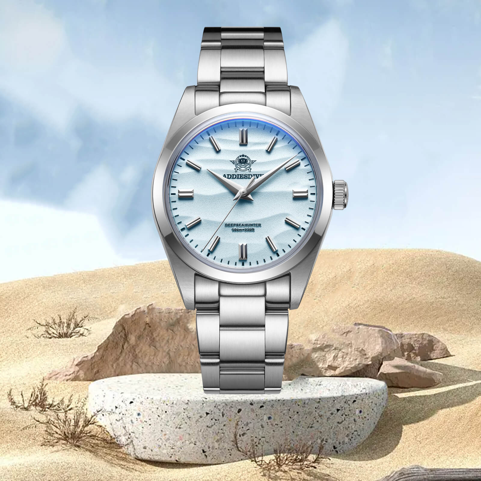 🔥Saldi Anniversario 🔥Orologio al quarzo ADDIESDIVE da 36 mm con movimento VH31 AD2030