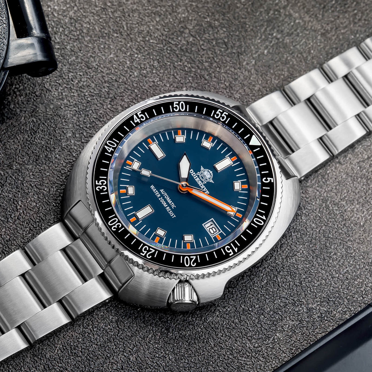 ★Saldi Anniversario★ADDIESDIVE Orologio Subacqueo Retro Captain Willard AD2081