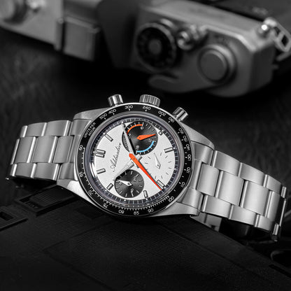 🔥SALDI D'AUTUNNO 🔥 Orologio cronografo al quarzo ADDIESDIVE 37 mm VK63 da corsa AD2539