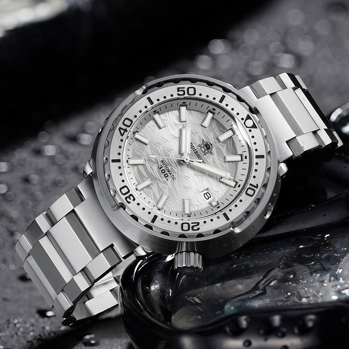 ★Speciale Capodanno★ Orologio automatico Addiesdive con cinturino in acciaio inossidabile, AD2098