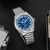 AddiesKIN 40mm Orologio Automatico di Lusso con Quadrante in Titanio Cristallizzato e Movimento Miyota 9015 (Modello K006)