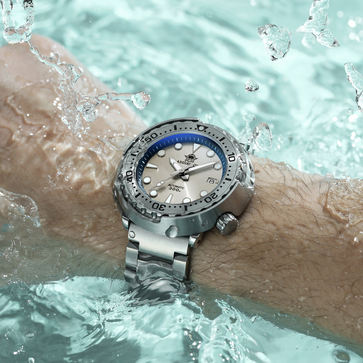 ★Speciale Capodanno★Orologio subacqueo ADDIESDIVE Emperor Tuna 300m (MY-H5C)