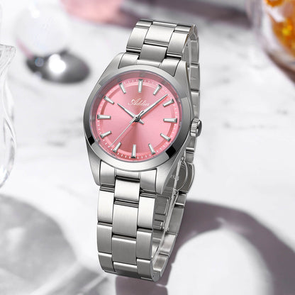Addiesdive AW25908 Orologio da Donna al Quarzo 31mm con Quadrante Sunburst e Vetro Zaffiro