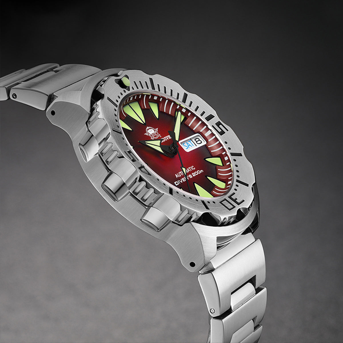 🔥SALDI D'AUTUNNO 🔥 Orologi automatici da sub ADDIESDIVE® Monster da uomo (AD2103)