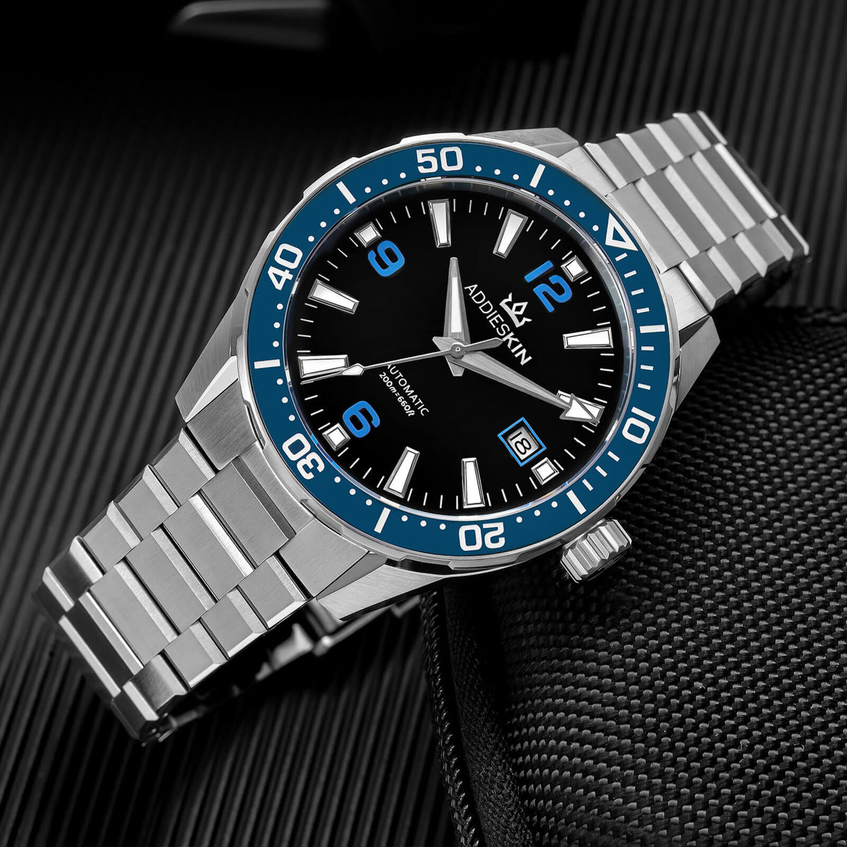 AddiesKIN Orologio da uomo di lusso 40 mm con movimento Miyota 9015 – Modello K009