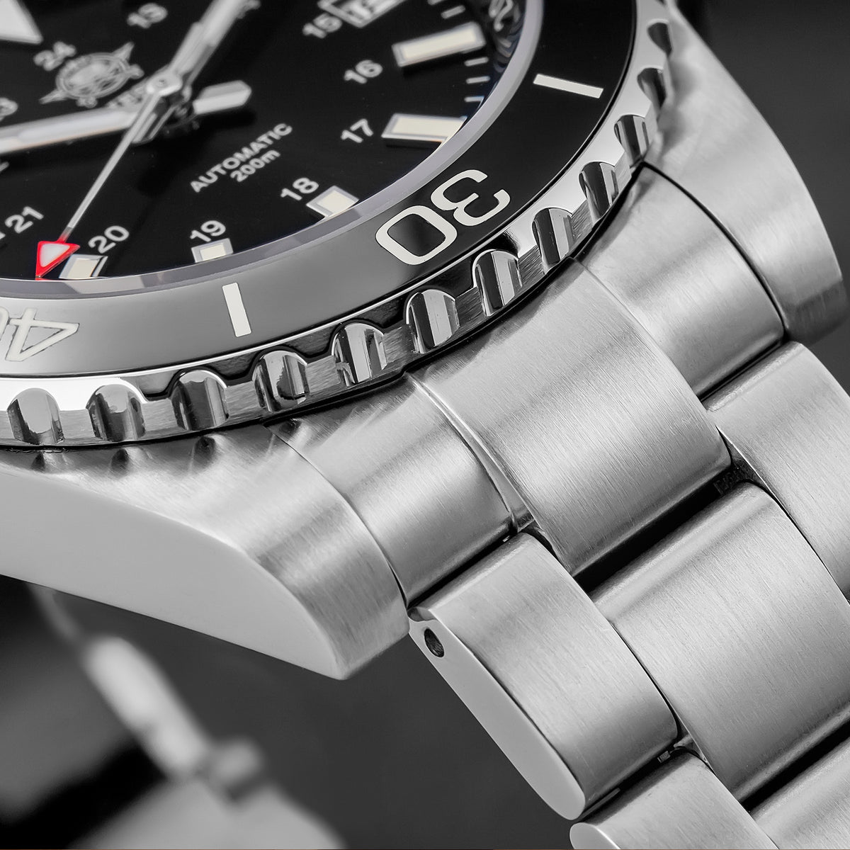 ★Saldi Anniversario★Orologio subacqueo automatico da uomo ADDIESDIVE con vetro zaffiro sintetico AD2504