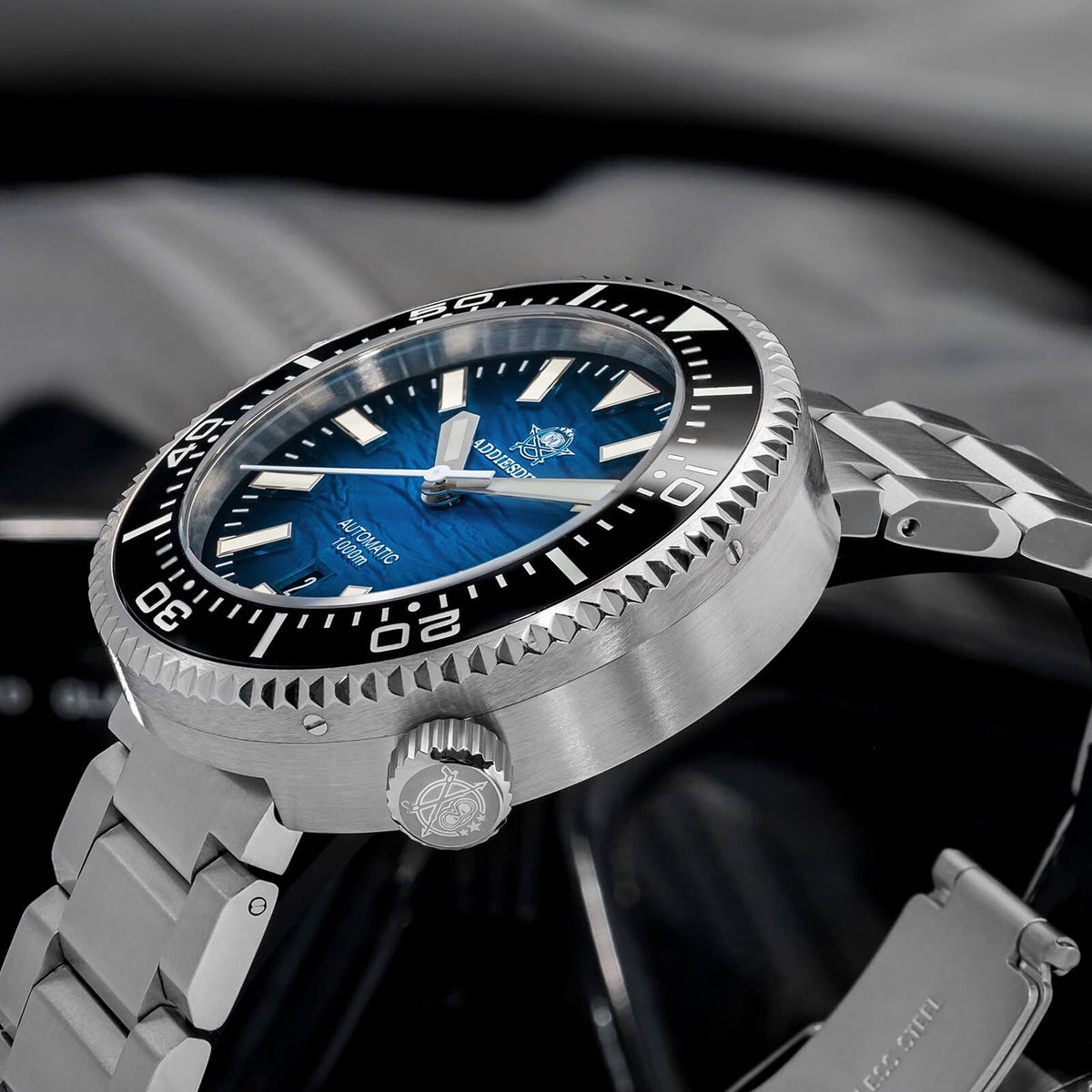 ★Speciale Capodanno★Addiesdive 46mm 1000m Orologio Subacqueo AD2069