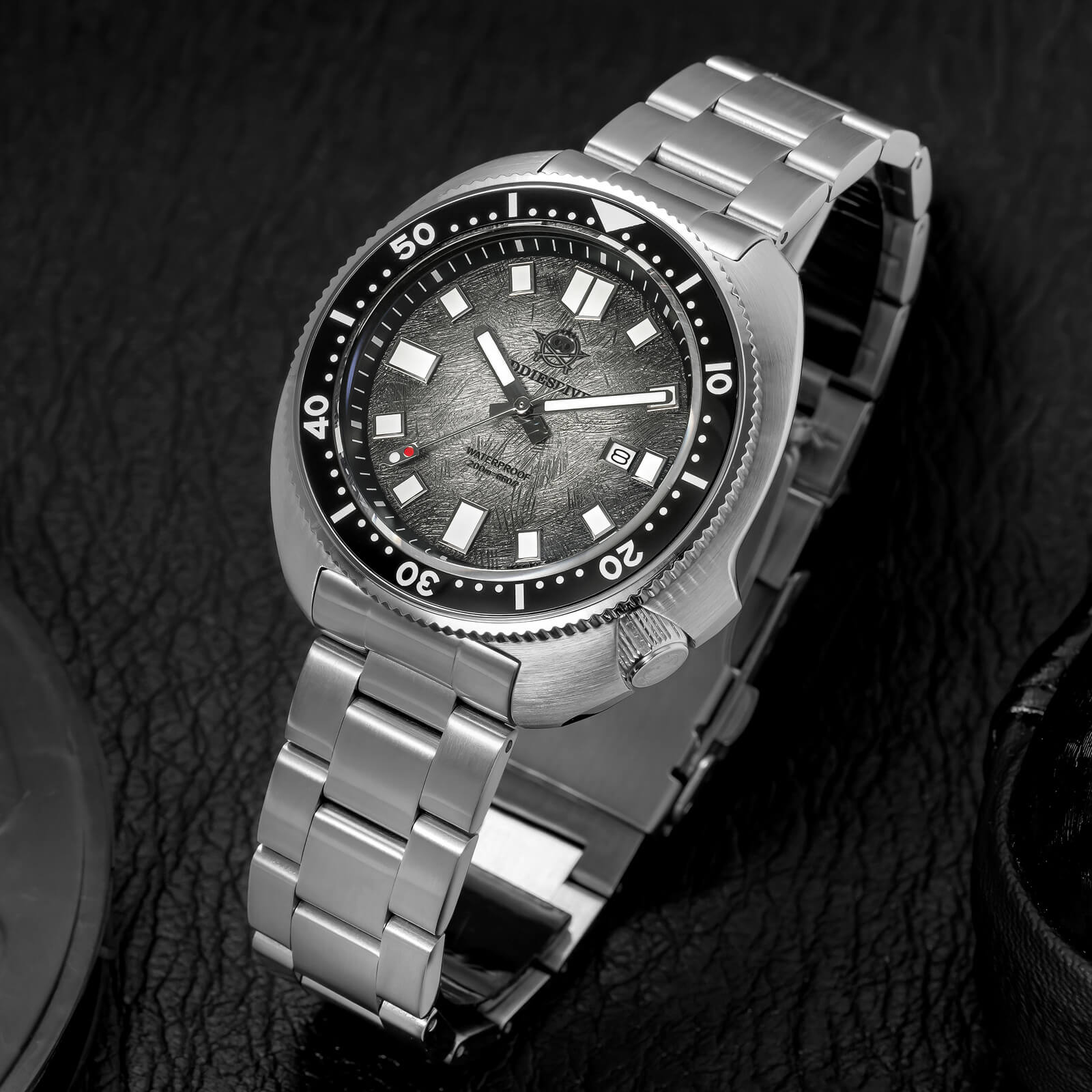 ★Saldi Anniversario★Addiesdive Turtle Orologio subacqueo al quarzo da uomo con cristallo di zaffiro AD2511