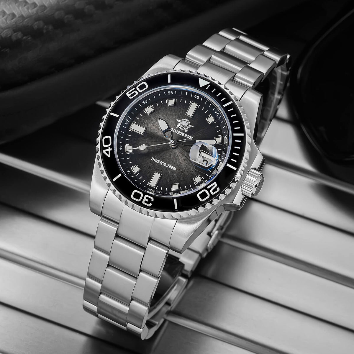 ADDIESDIVE 41 mm Orologio Subacqueo al Quarzo da AD2089