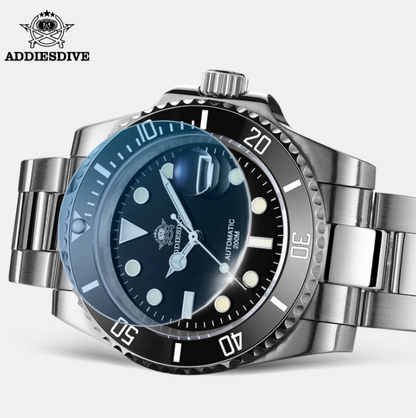 ADDIESDIVE Orologio subacqueo automatico da uomo, subacqueo 200 m, NH35A/8215 (H3AC)