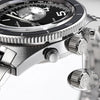 ADDIESDIVE Orologio Cronografo al Quarzo con Quadrante Panda da 41 mm VK64 (AD2034)
