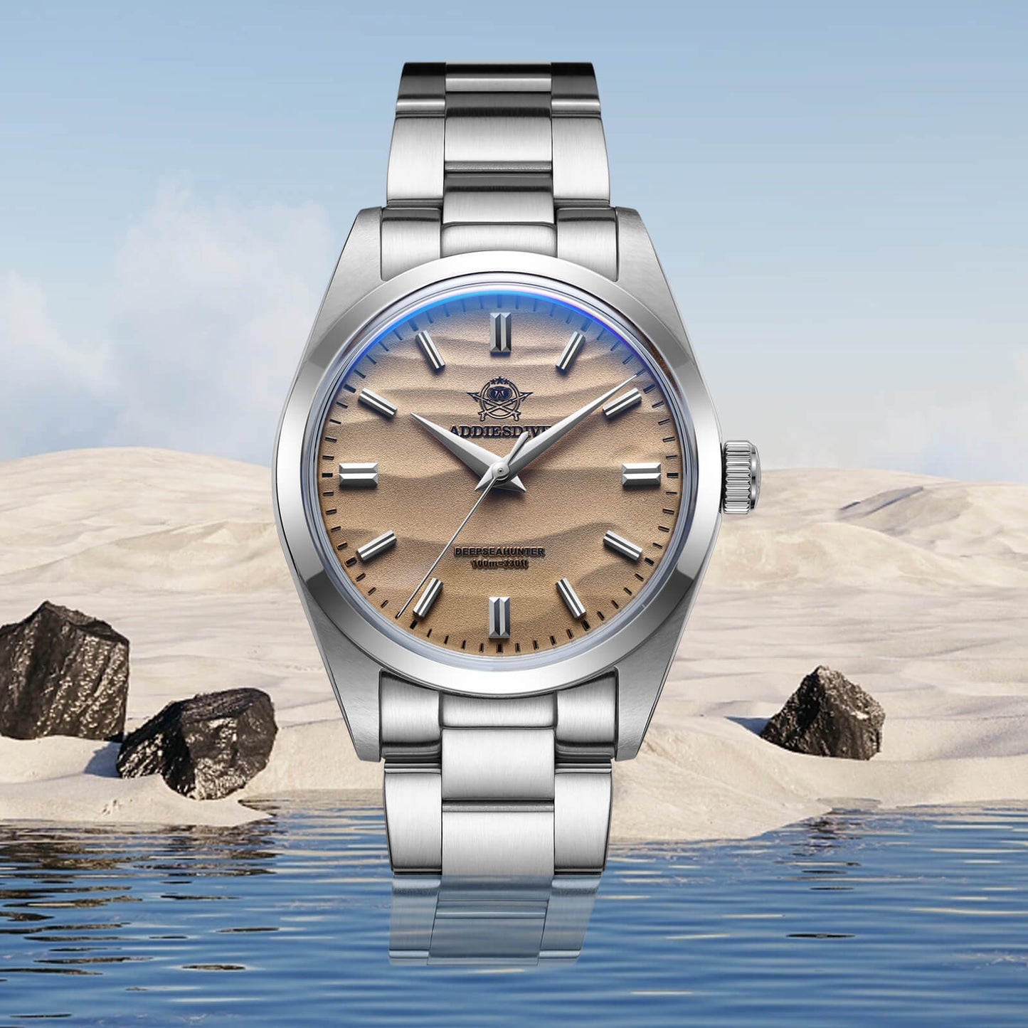 🔥Saldi Anniversario 🔥Orologio al quarzo ADDIESDIVE da 36 mm con movimento VH31 AD2030