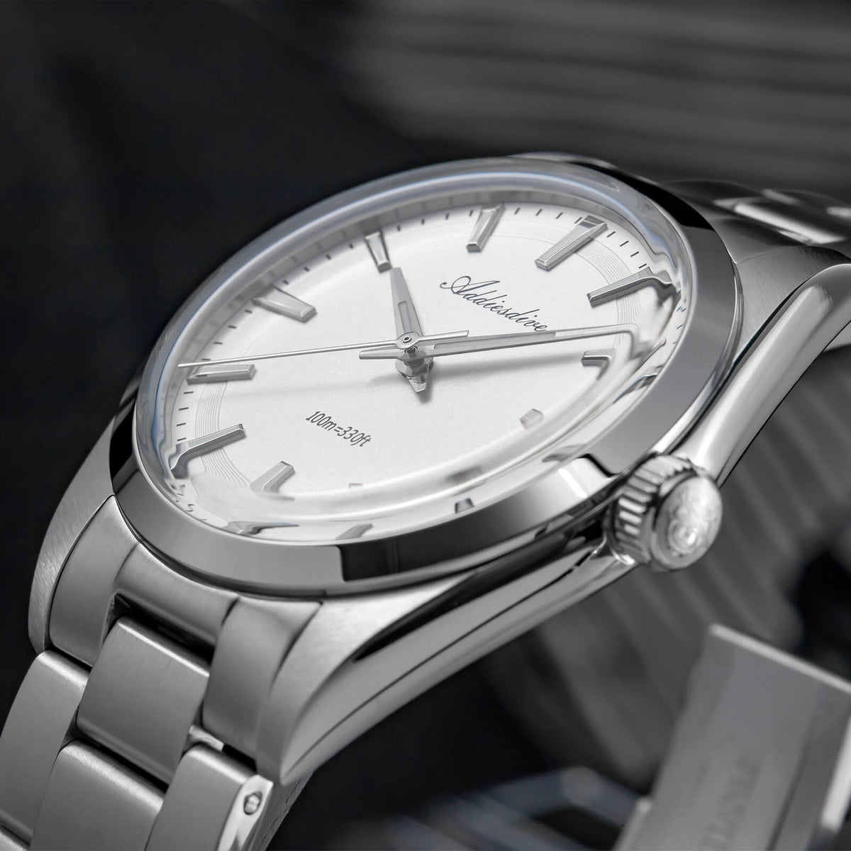 ★Saldi Anniversario★ADDIESDIVE 36mm Orologio al Quarzo di Lusso VH31 AD2066