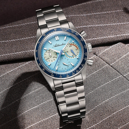 🔥SALDI D'AUTUNNO 🔥 Orologio cronografo al quarzo ADDIESDIVE 37 mm VK63 da corsa AD2539