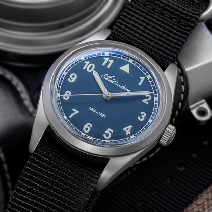 ADDIESDIVE 37mm VH31 Retro Pilot Field Watch AD2079