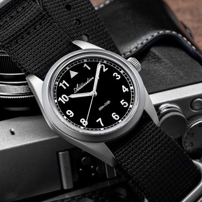 ADDIESDIVE 37mm VH31 Retro Pilot Field Watch AD2079