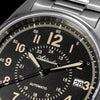 ADDIESDIVE Orologio automatico in cristallo di zaffiro da 39 mm Orologio da campo AD2074