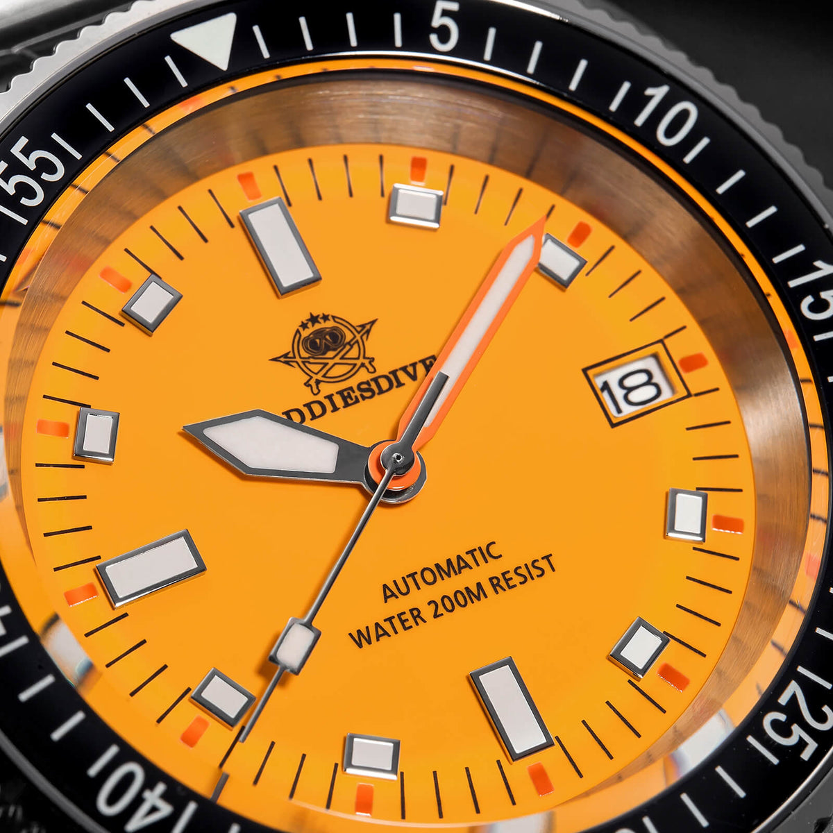 ★Saldi Anniversario★ADDIESDIVE Orologio Subacqueo Retro Captain Willard AD2081
