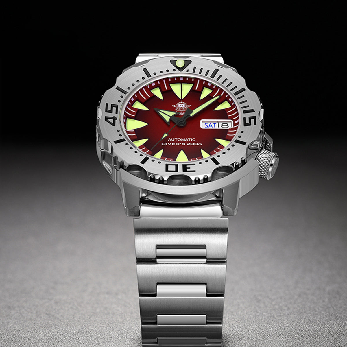 🔥SALDI D'AUTUNNO 🔥 Orologi automatici da sub ADDIESDIVE® Monster da uomo (AD2103)