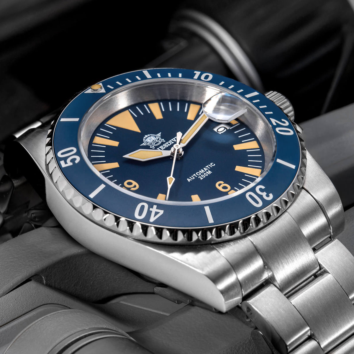 ★Speciale Capodanno★ADDIESDIVE Orologio Subacqueo Retro Sword Sub NH35 AD2064