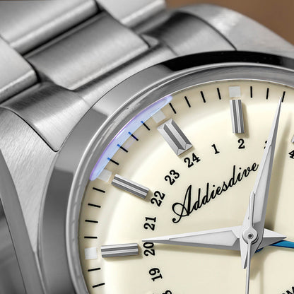 ★Saldi Anniversario★ADDIESDIVE Orologio al Quarzo GMT Elegance Collection AD2065