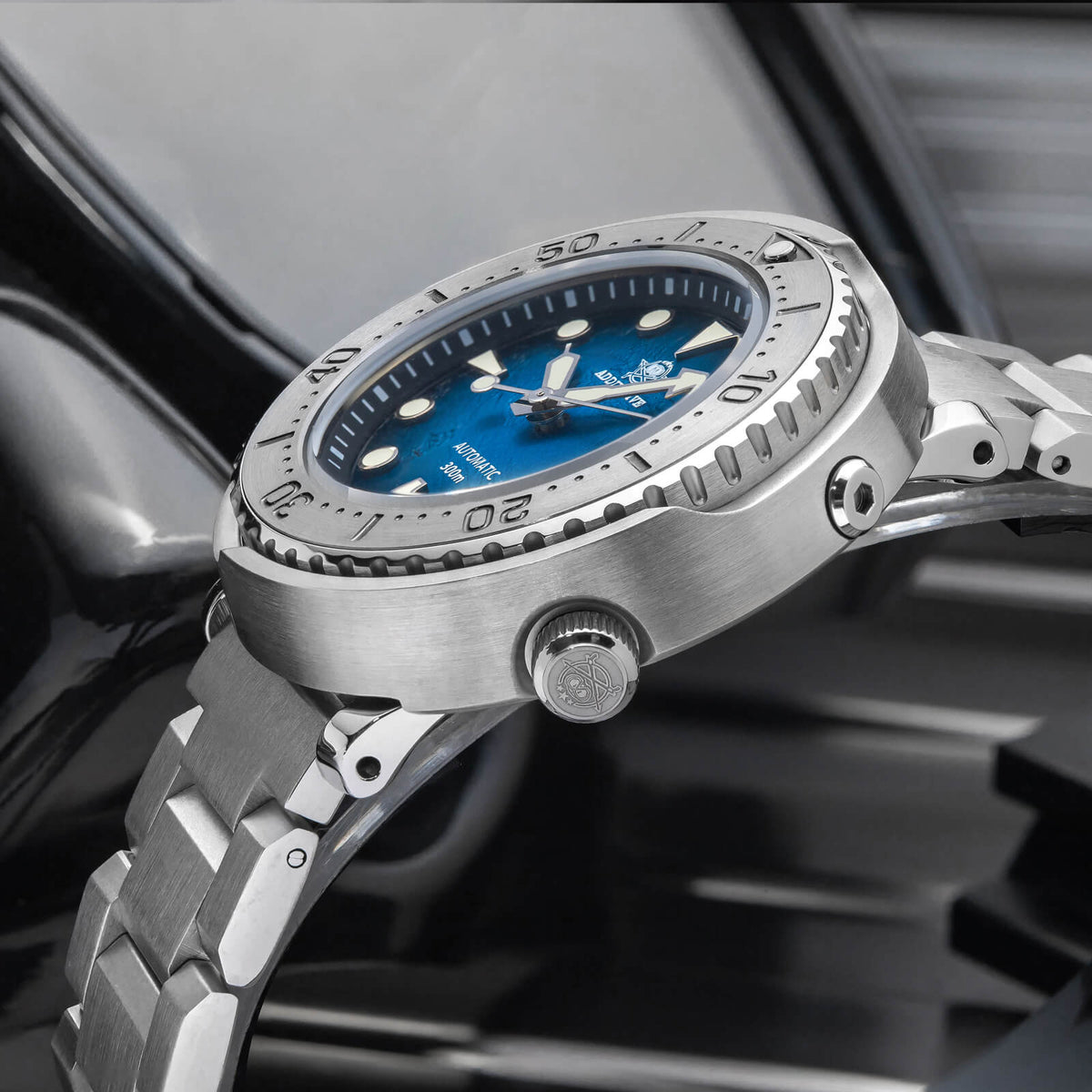 ADDIESDIVE® Orologio Subacqueo Automatico Tuna 300M AD2049