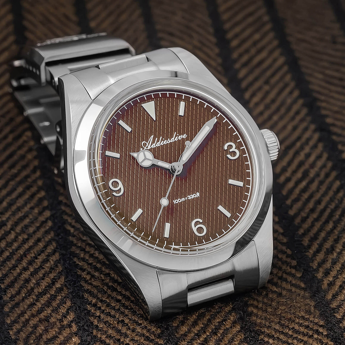 ★Saldi Anniversario★Orologio subacqueo ADDIESDIVE Explore da 36 mm, orologio al quarzo VH31 AD2096