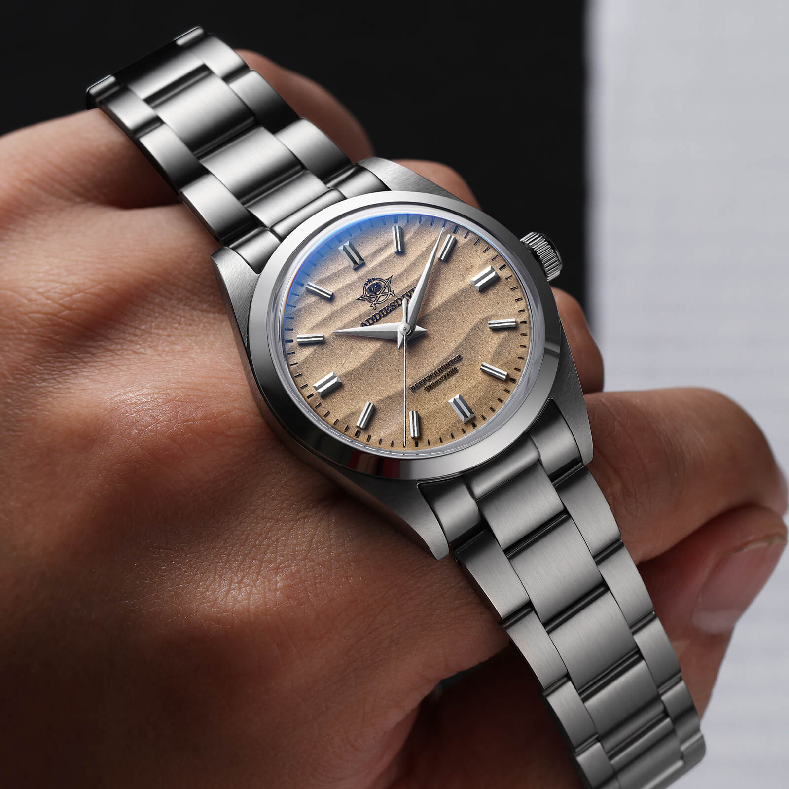 🔥Saldi Anniversario 🔥Orologio al quarzo ADDIESDIVE da 36 mm con movimento VH31 AD2030