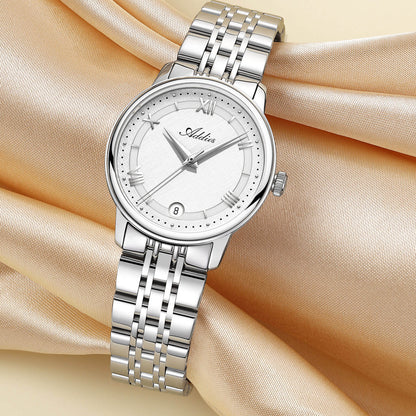 Orologio da donna di lusso Addies, al quarzo, in acciaio inossidabile, 31 mm – AW25904